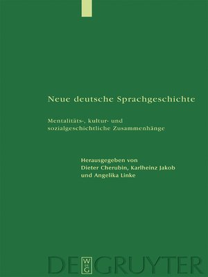 cover image of Neue deutsche Sprachgeschichte